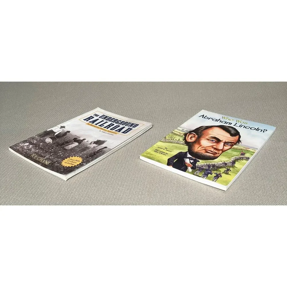 The Underground Railroad Lassieur Who Was Abraham Lincoln‎ Pascal Book Lot